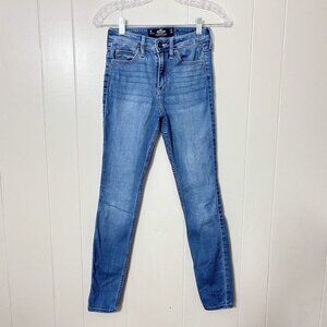 Hollister Women's S High Rise Super Skinny Jeans Size 1R EUC